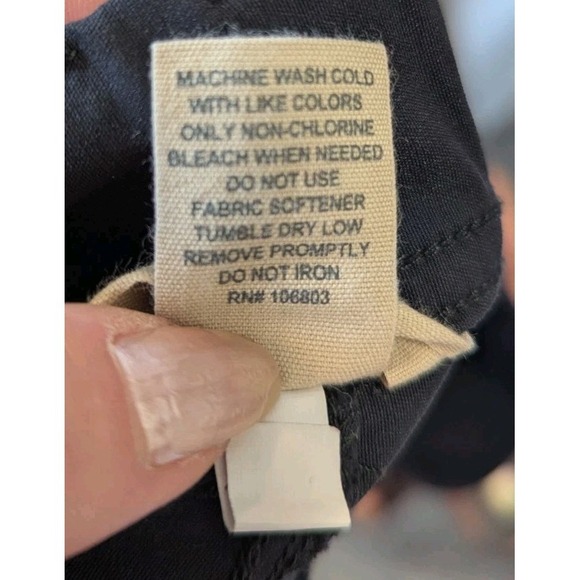 Duluth Trading Co Women 24W Dry on the Fly Navy Blue cargo shorts Nylon Stretch - Picture 4 of 10